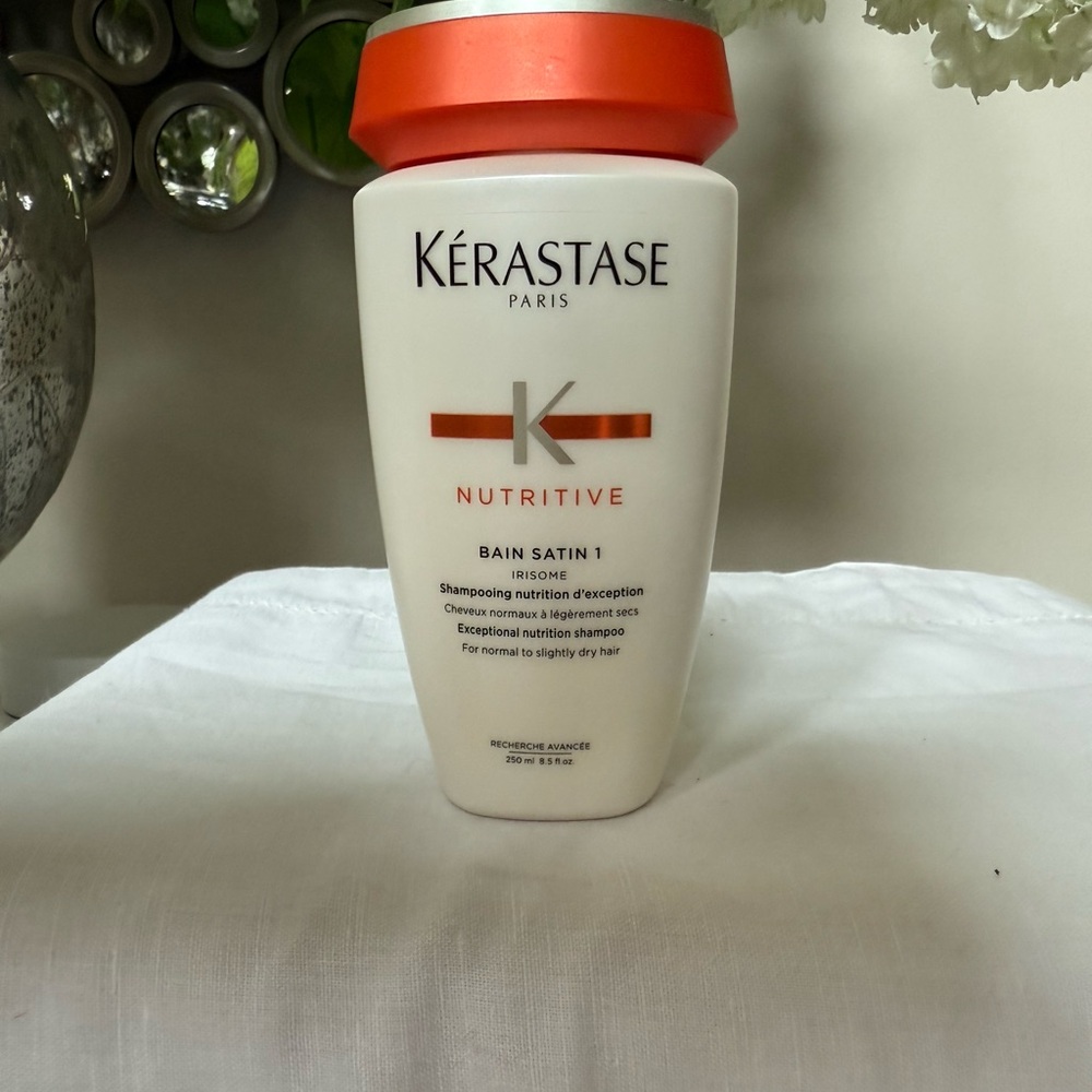 Kerastase Nutritive Shampoo White and Orange